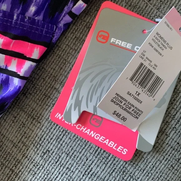 Vibrant Purple and Pink Tank Top - Picture 4 of 5